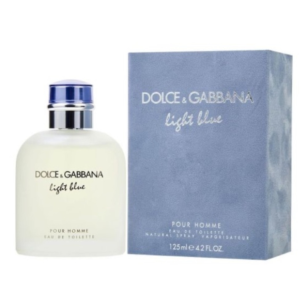 Dolce & Gabbana Light Blue Men 4.2 oz / 125 mL EDT Spray Brand New & Sealed